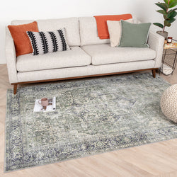 Vintage Rug - Lugan Green