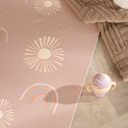 Foam puzzle mat - Alfie XL Sun Pink