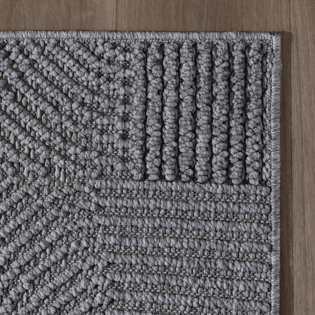 Runner – Hidde 3D Circles Grey