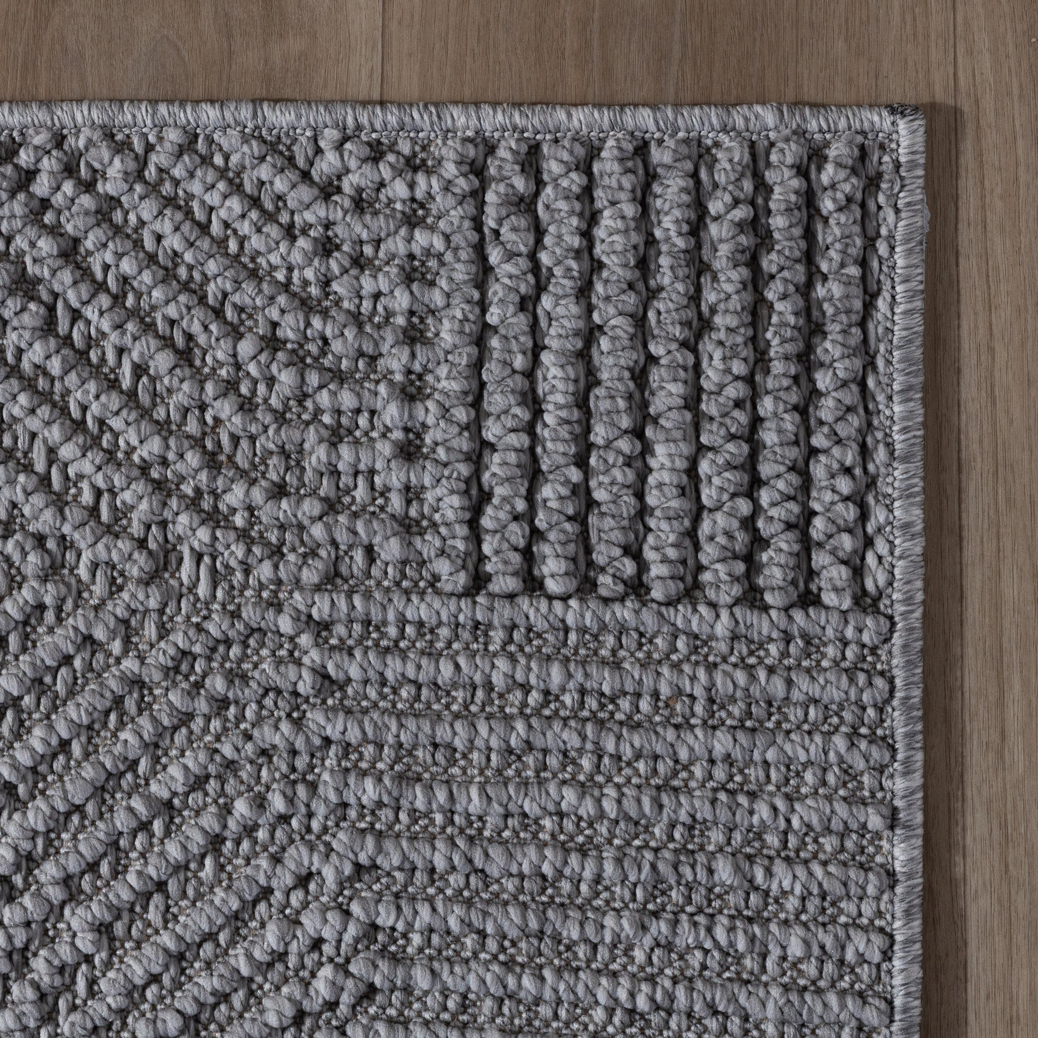 Runner – Hidde 3D Circles Grey