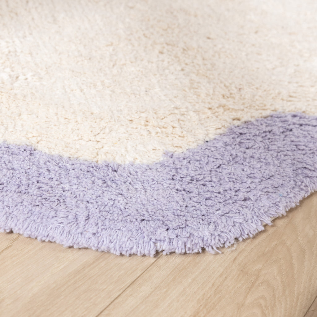 Washable Rug – Hazy Lilac/Cream