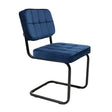 Velvet Chair - Ivy Dark Blue