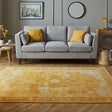 Oriental floor rug - Mannito Antique Yellow