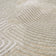 Round modern floor rug - Meditation Coral 9229 Beige