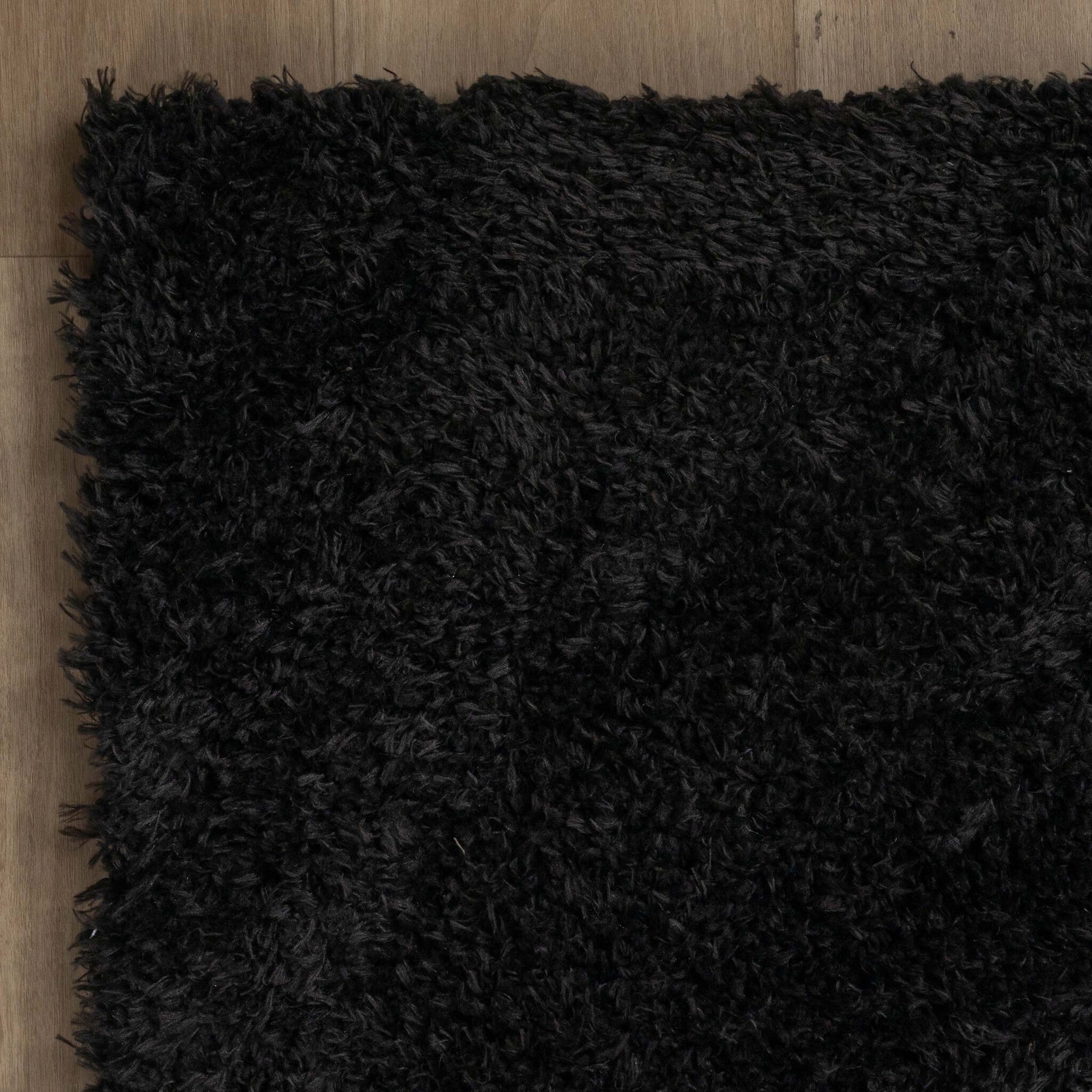Shaggy Rug - Blaze Black