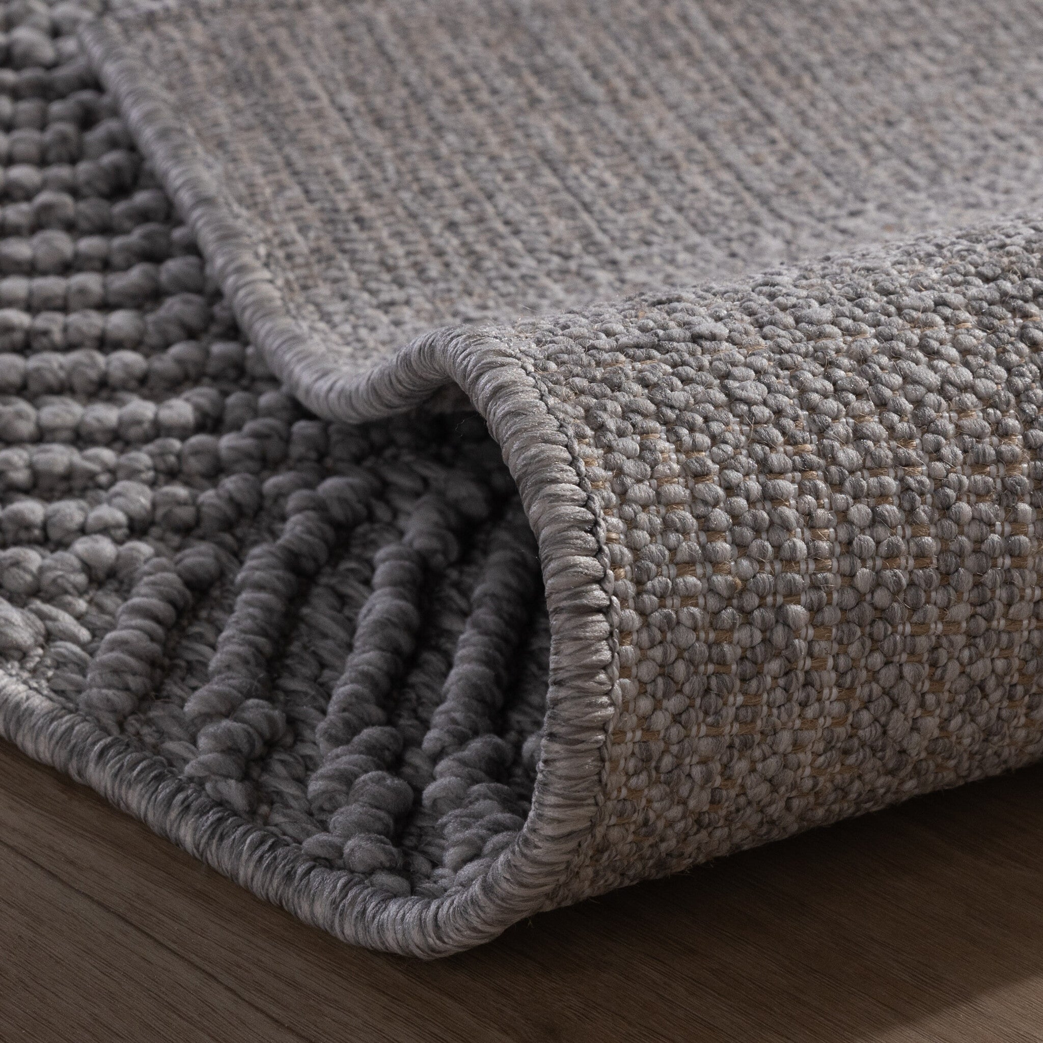 Runner – Hidde 3D Circles Grey