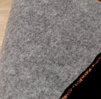 Round washable rug - Clean Dark Brown