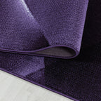 Modern floor rug - Streaky Design Purple