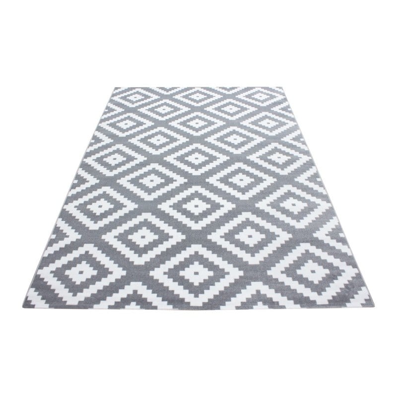 Modern floor rug - Plus Grey 8005