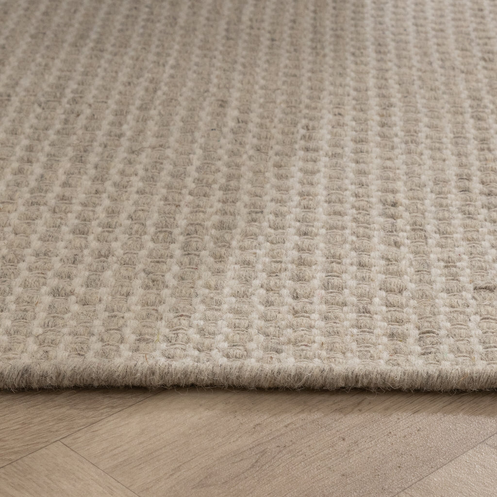 Wool Rug - Bliss Cream/White
