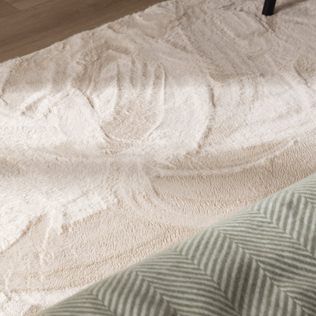 Soft low-pile Runner - Cozy Cream