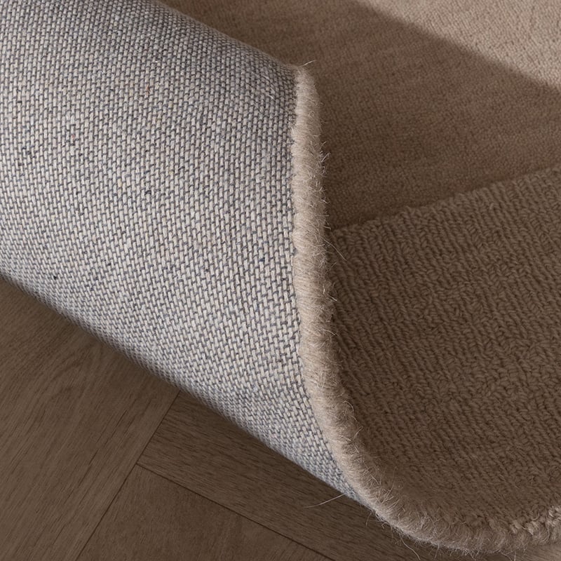 Wool Rug - Giselle Circles Beige