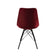 Chair Velvet - Red/Cherry