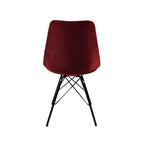 Chair Velvet - Red/Cherry