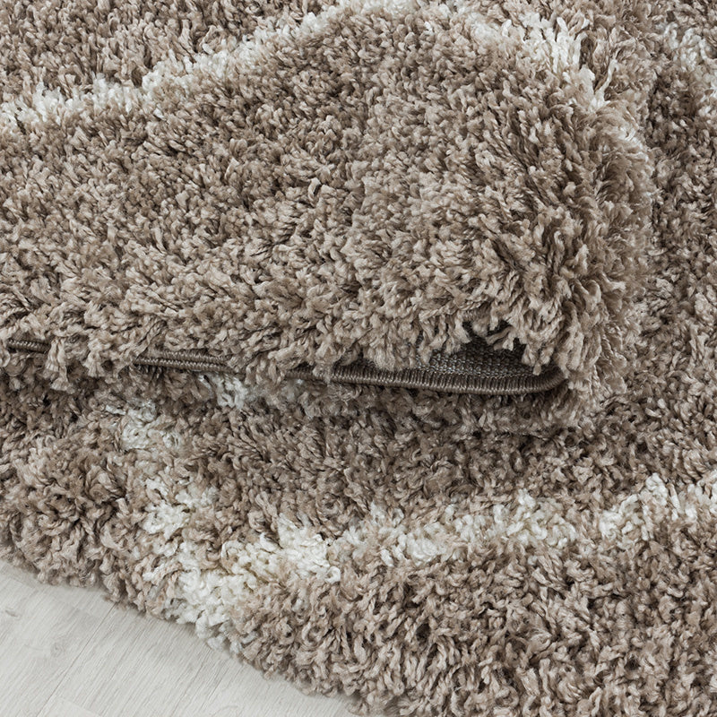 Berber Rug - Agadir Lines Beige/Cream