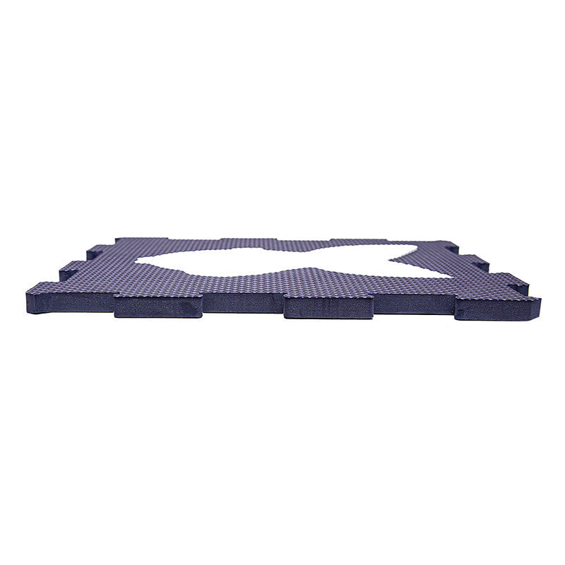 Foam puzzle mat - Sam Sea Dark Blue/White