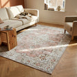 Vintage Rug - Ember Medallion Pink