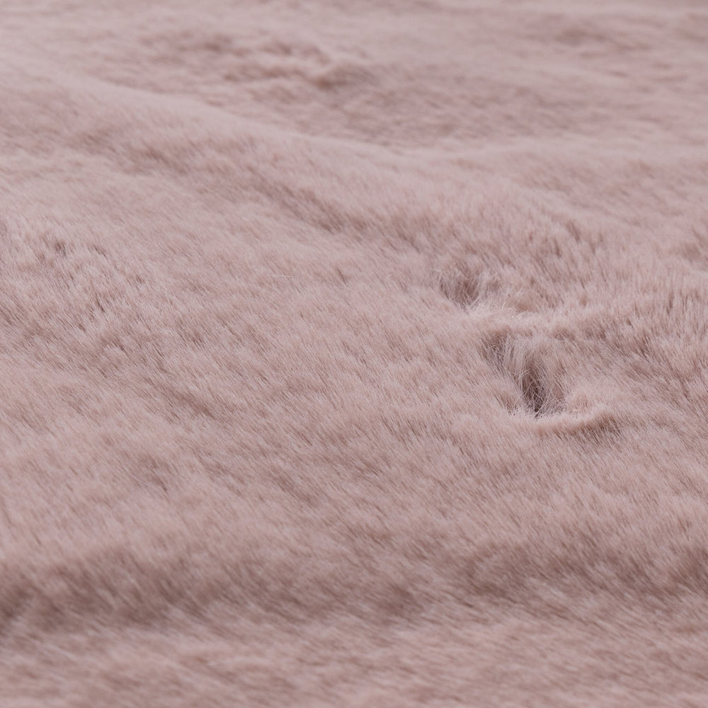 Round High Pile Rug - Comfy Supreme Pink