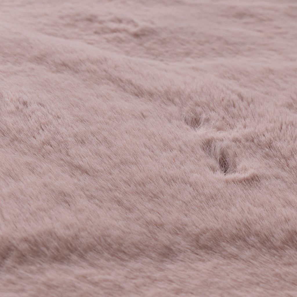 Round High Pile Rug - Comfy Supreme Pink
