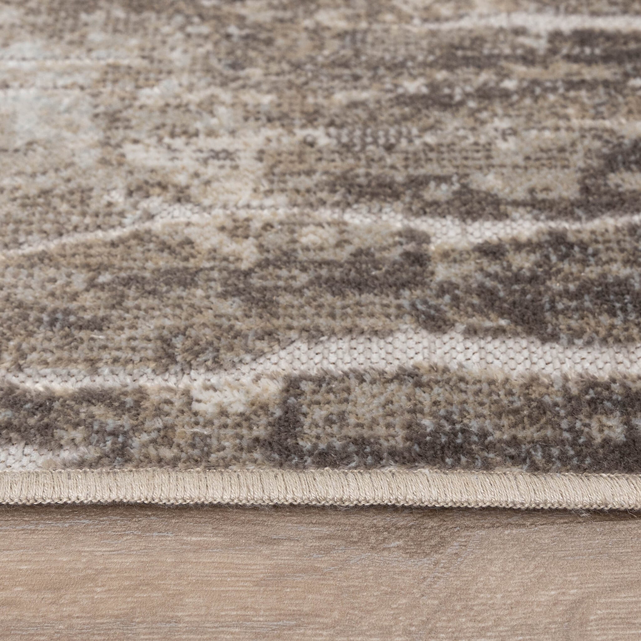 Modern Rug - Hendrix Grunge Cream/Grey