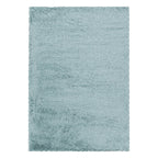 High-Pile Floor Rug - Fuzzy Light Blue