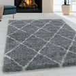 Berber Rug - Agadir Lines Grey/Cream