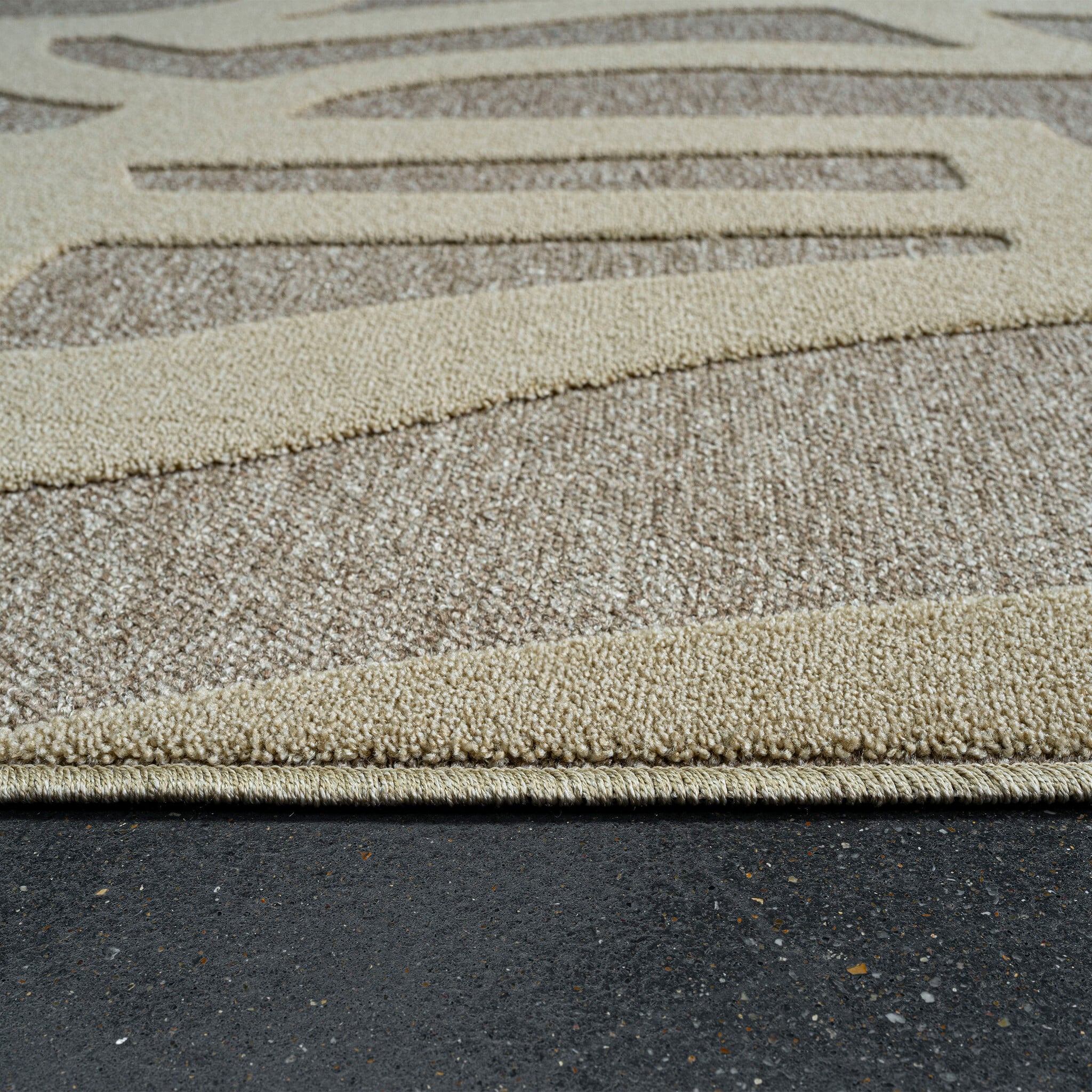 Modern Floor Rug - Thor Dark Grey 2121