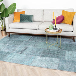 Patchwork Rug - Estate Blue/Green