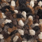 Wool rug - Halette Black/Grey