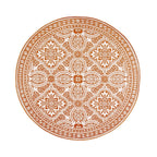 Round Outdoor Rug - Summer Oriental Terra