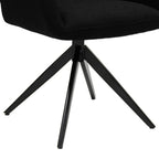 Swivel Chair - Rafi Black