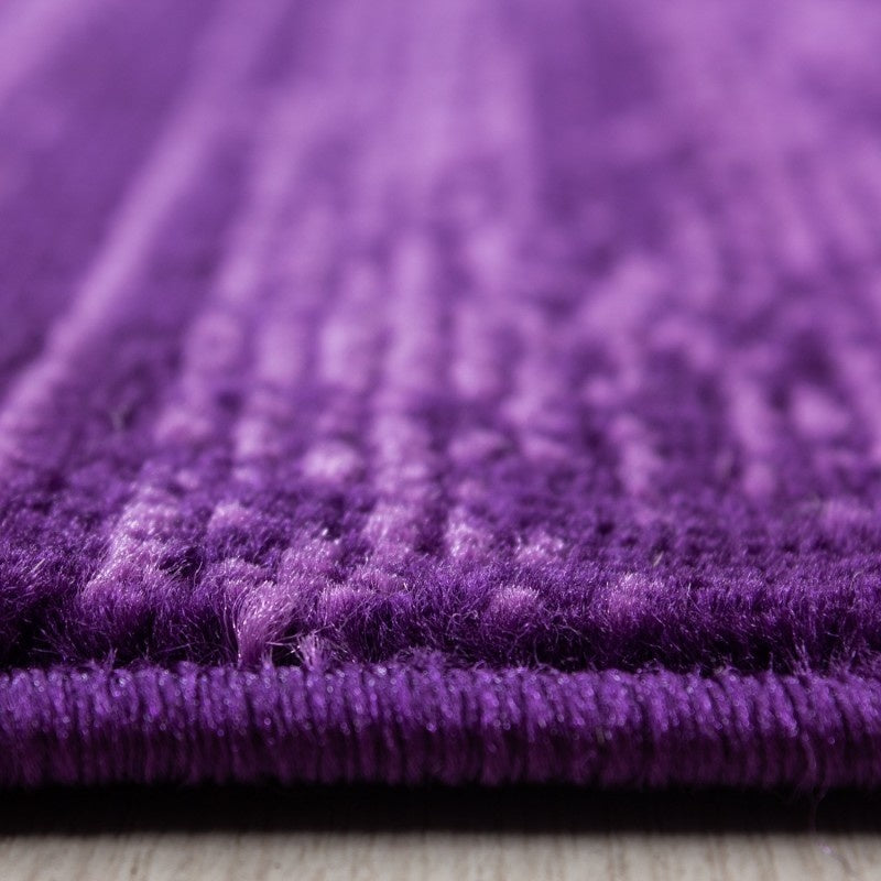 Modern floor rug - Plus Purple 8000