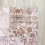 Patchwork Rug - Lago Red/Pink