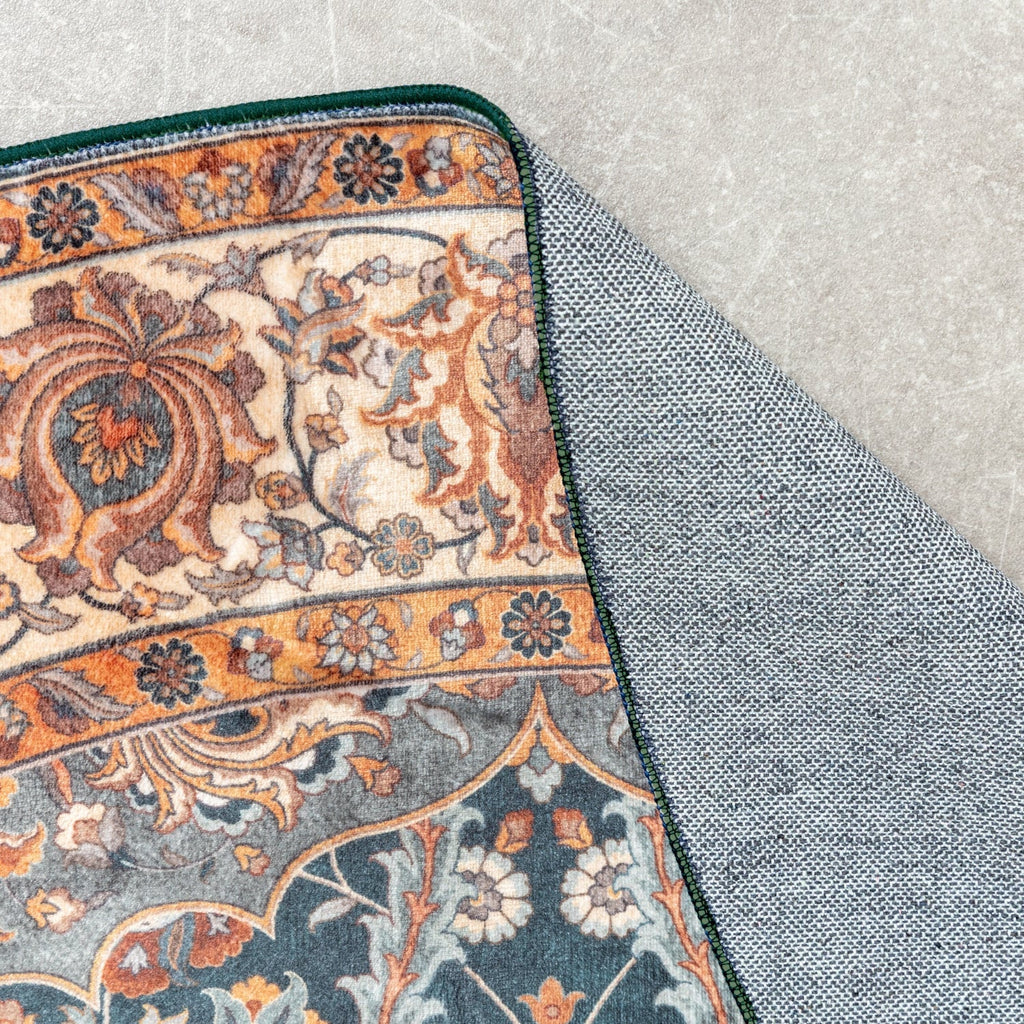Round Vintage Rug - Imagine Medallion Rustic