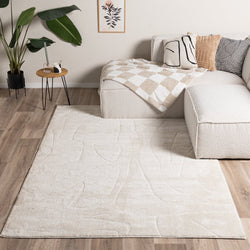 Japandi Rug - Yori Abstract Lines Cream