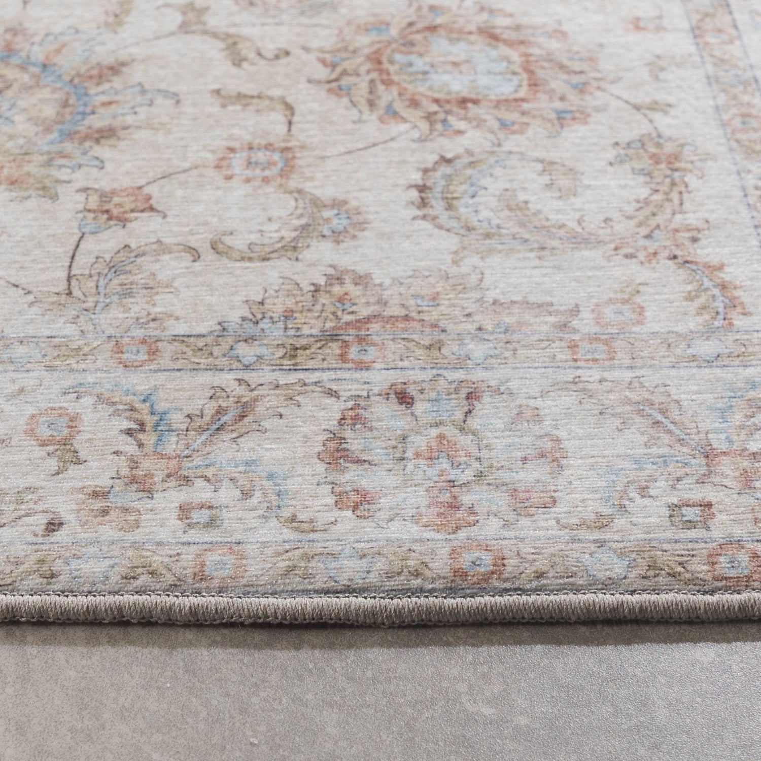 Washable Runner - Domingo Oriental White