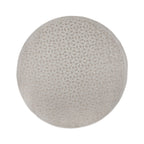 Round outdoor rug - Piatto Argento Silver/White