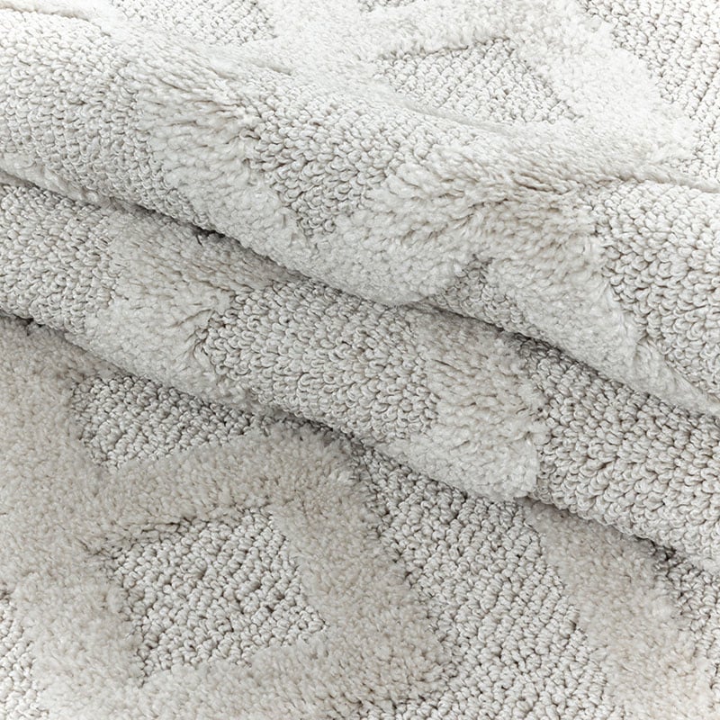 Scandinavian Area Rug - Pitea Pattern Cream