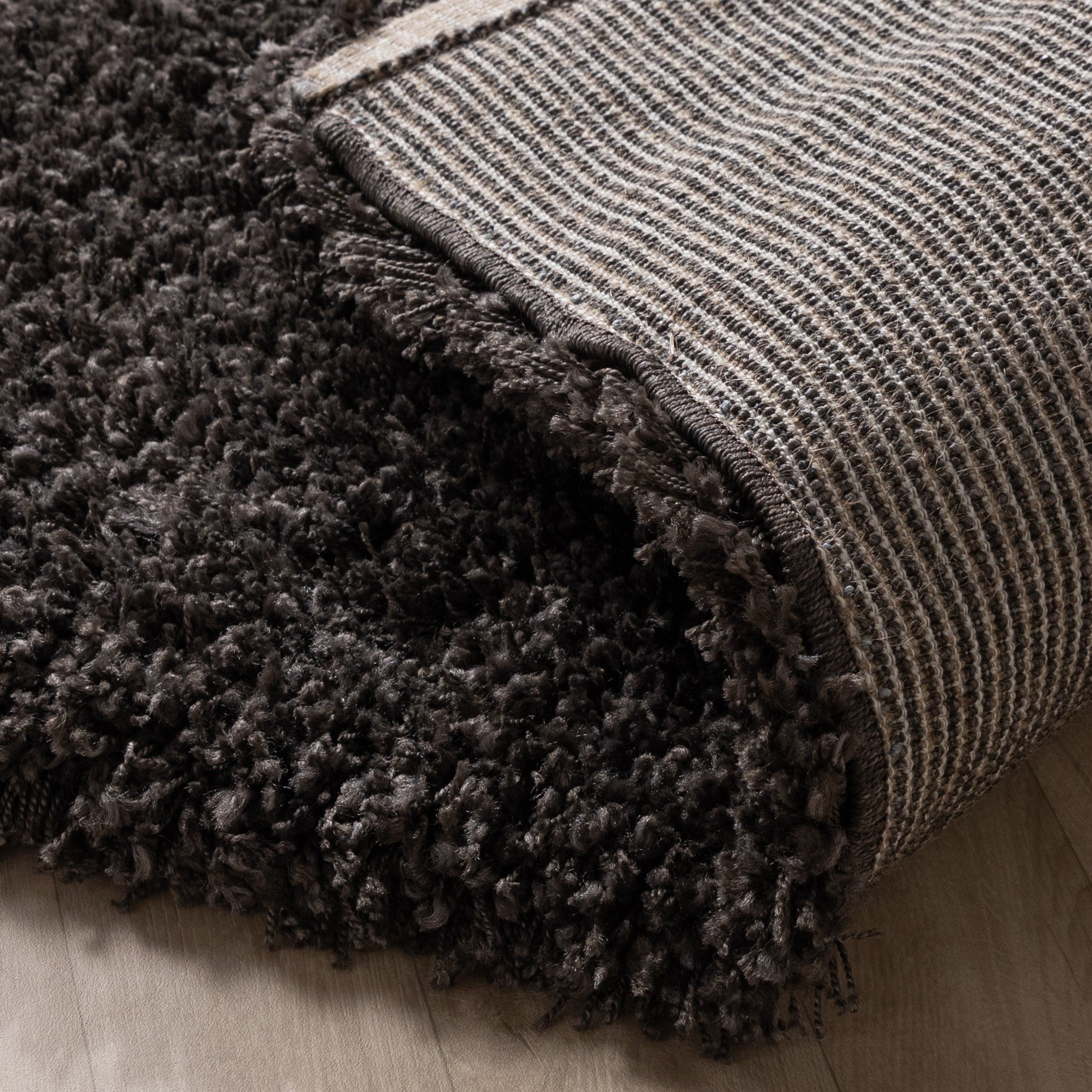 Luxury deep pile rug - Yves Anthracite