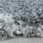 Berber Floor Rug - Agadir Circle Grey/Cream