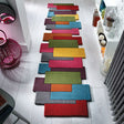 Abstract runner - Stracto Collage Multicolor
