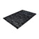 Geometric floor rug - Marcel Black
