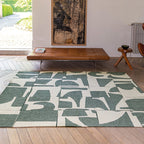 Modern rug - Papercut Sea Spray 9361
