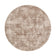 Round Viscose Rug - Pearl Taupe