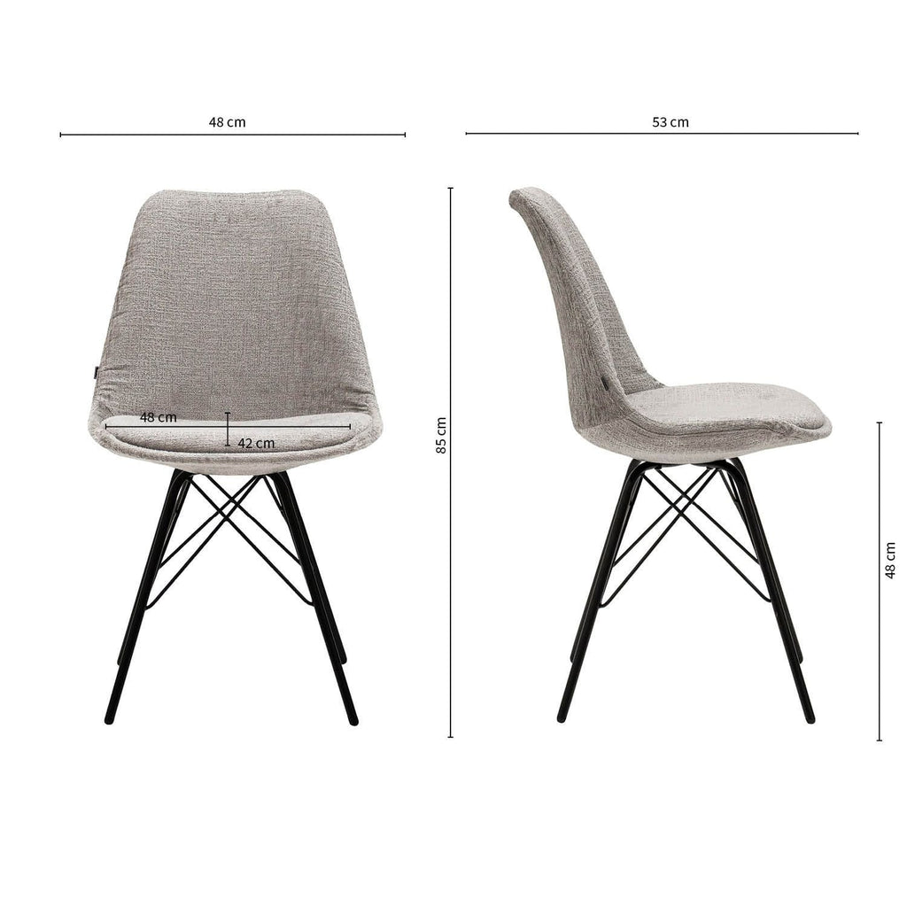 Dining chair - Bren Grey