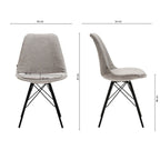 Dining chair - Bren Grey