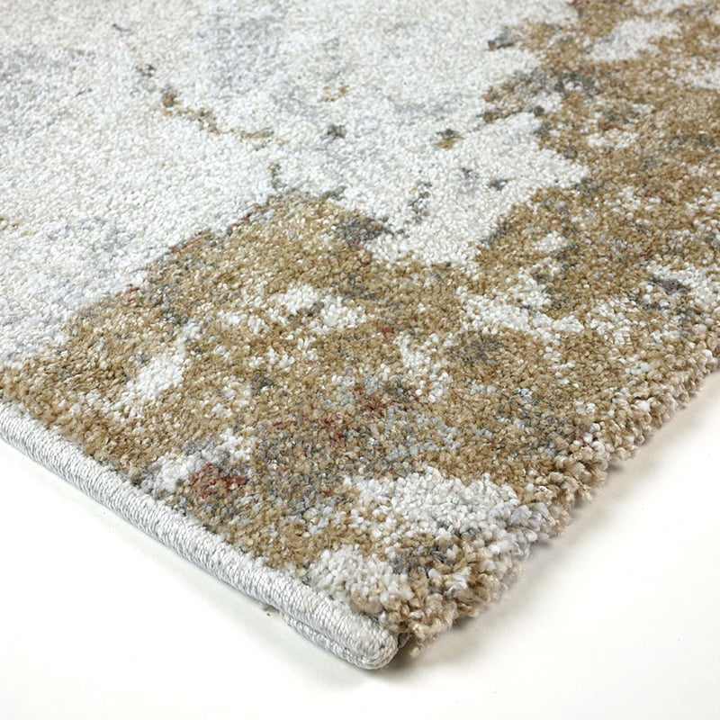 Modern floor rug - Mark Yellow/Cream