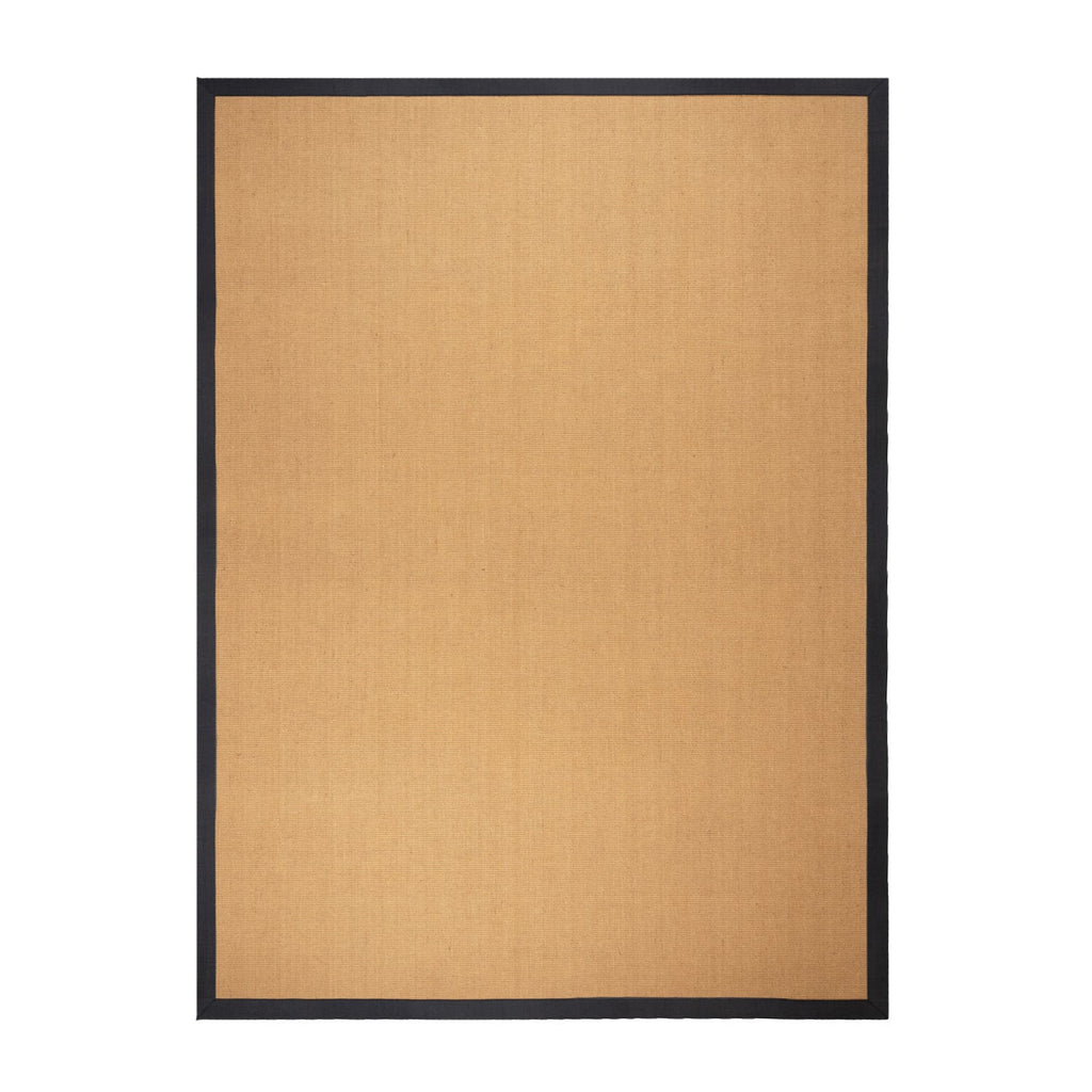 Sisal Rug - Tulum Border Black