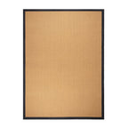 Sisal Rug - Tulum Border Black