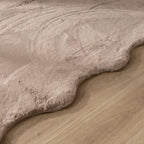 Soft High Pile Rug - Comfy Supreme Wavy Taupe